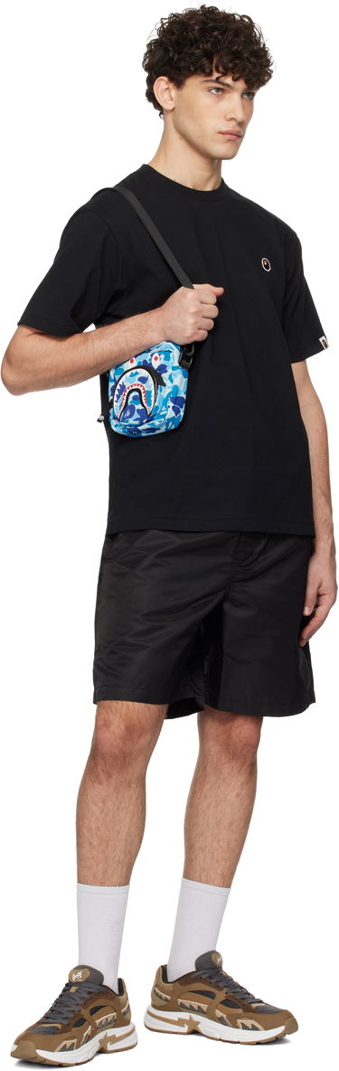 T-shirt BAPE Ape Head One Point T-Shirt Sort | 001TEK801004M, 3
