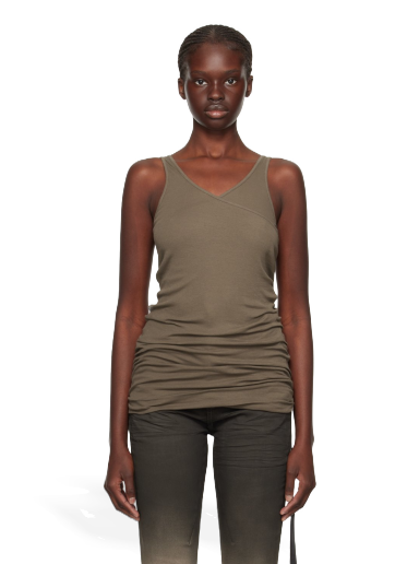 Tanktop Rick Owens DRKSHDW Double Ziggy Banana Tank Top Grå | DS02C5106 B