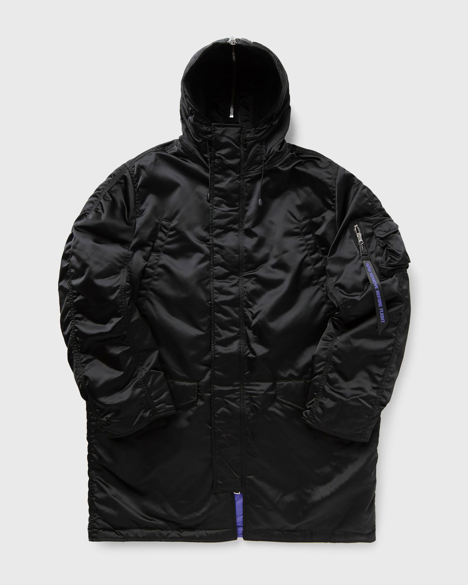 Bomberjakke Alpha Industries N-2B Jacket Sort | 148133UV-03, 0