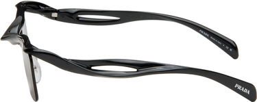 Solbriller Prada Prada Twisted Frame Square Sunglasses Sort | 0PR A15S 8056262076125, 2