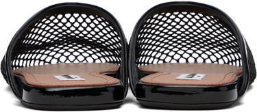 Tøj Alaïa ALAÏA Fishnet Flat Mules Sort | AA3M081TK007, 1