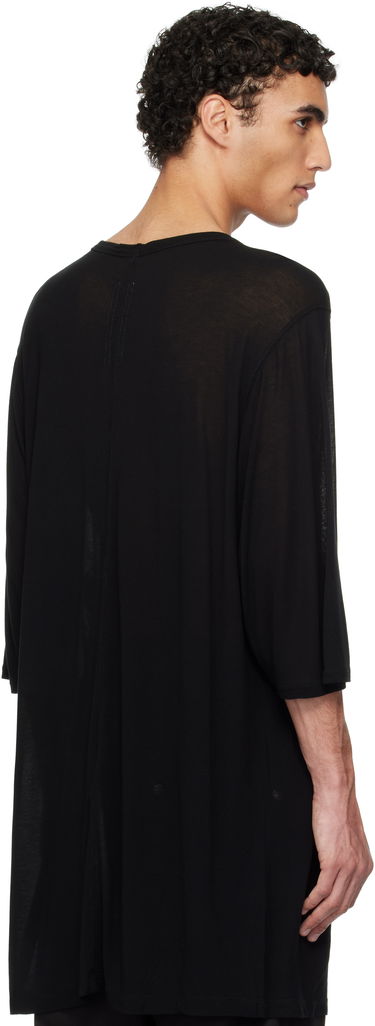 T-shirt Rick Owens Rick Owens Hollywood Jumbo Short Sleeve T-Shirt Sort | RU01E5274 JS, 2
