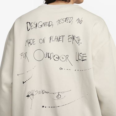 Sweatshirt Nike ACG Therma-FIT Fleece Crew Beige | FD8760-072, 3