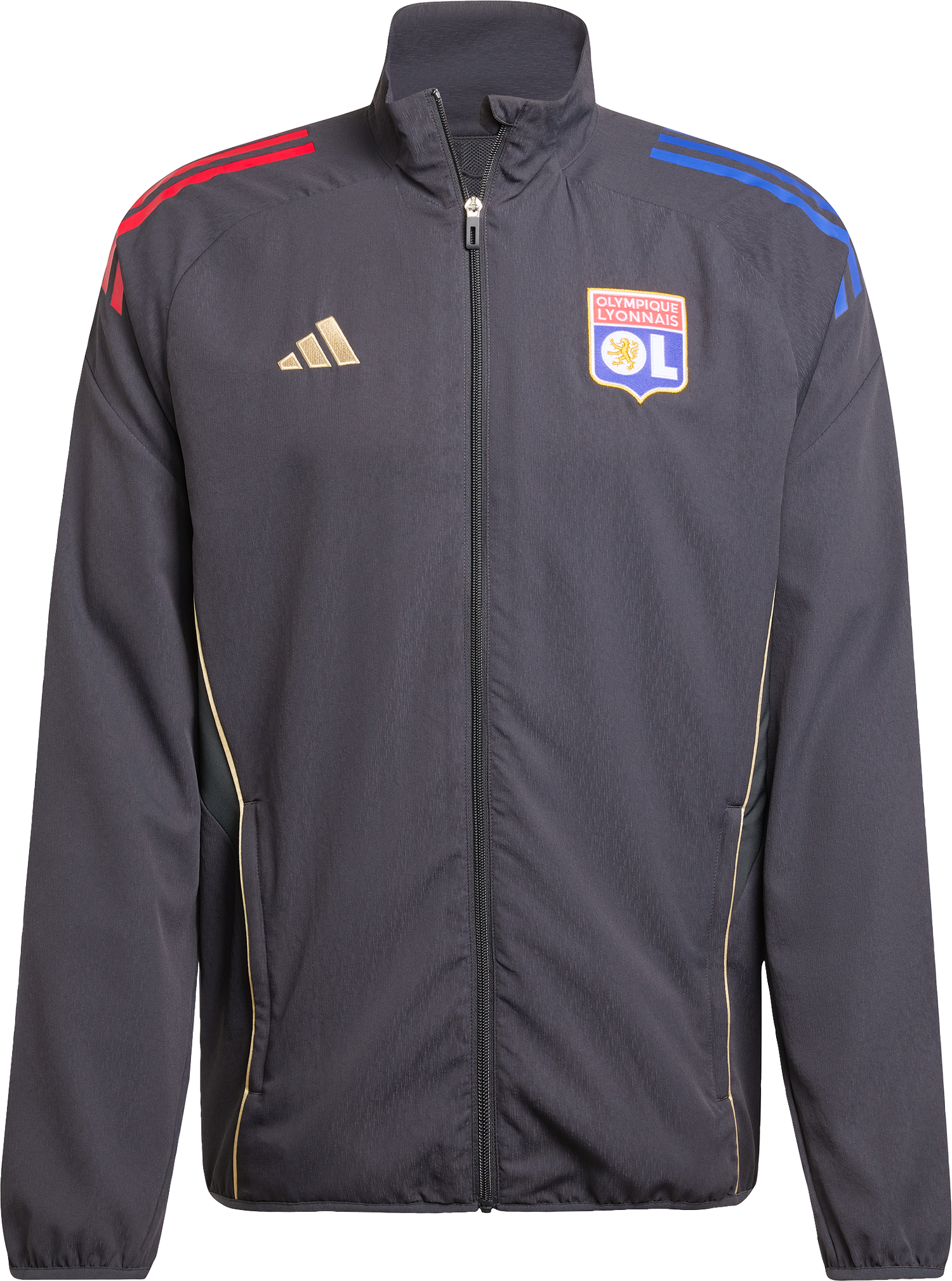 Jakke adidas Originals Olympique Lyonnais Pre-Match Jacket 2025/26 Sort | jl9479, 0