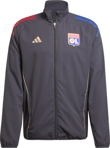 Jakke adidas Originals Olympique Lyonnais Pre-Match Jacket 2025/26 Sort | jl9479, 0