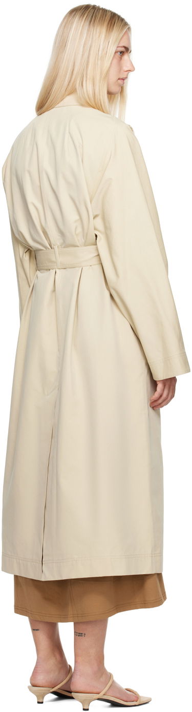 Trenchcoat TOTEME Tumbled Trench Coat Beige | 243-WRO0127-FB0197, 2