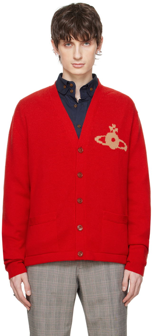 Sweater Vivienne Westwood Alex Cardigan Rød | 27010014-Y0018-