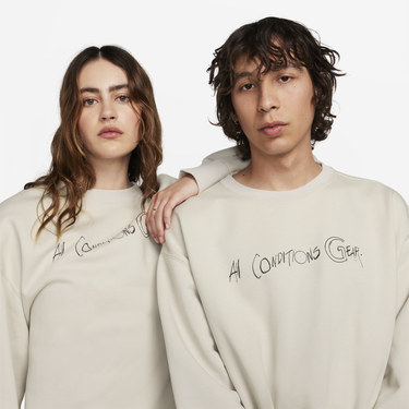 Sweatshirt Nike ACG Therma-FIT Fleece Crew Beige | FD8760-072, 2