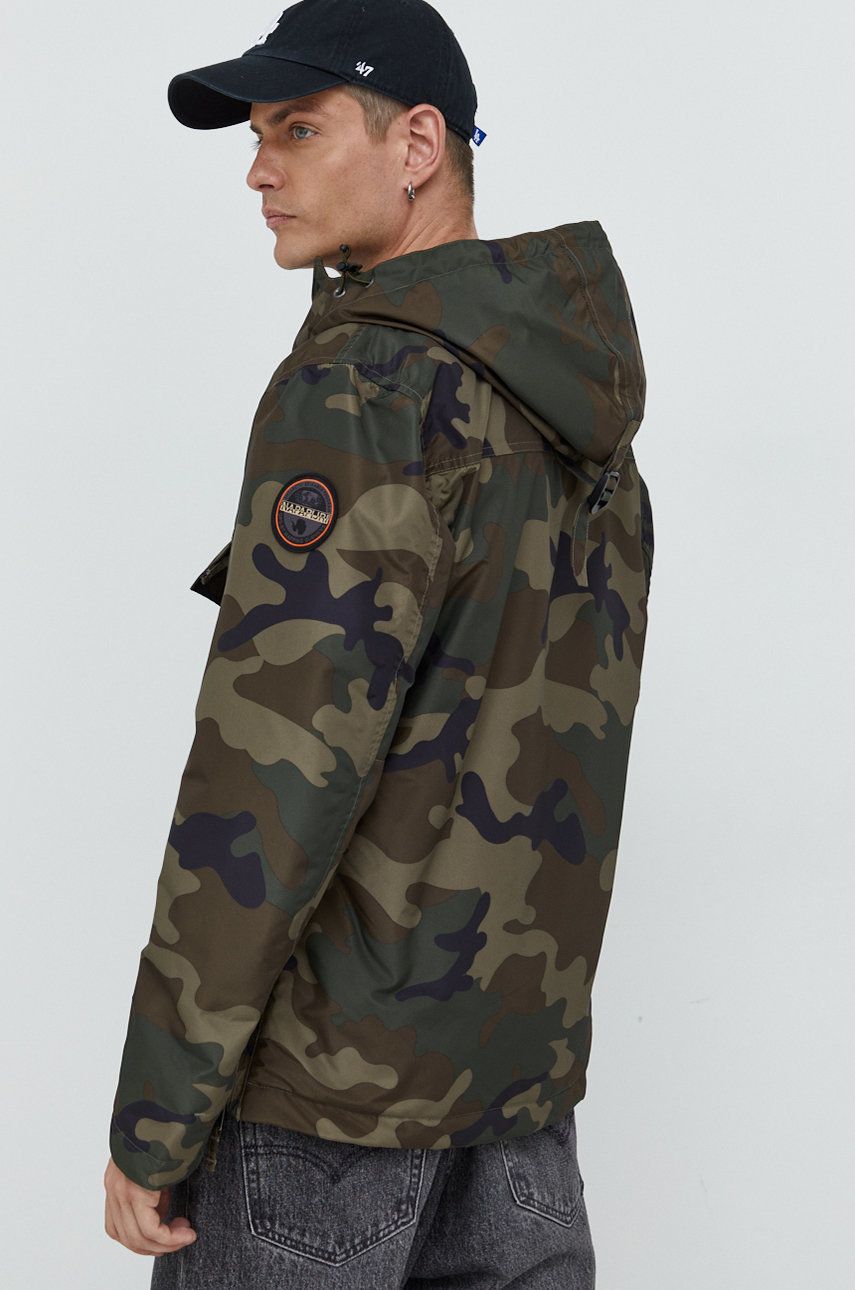 Vindjakke Napapijri RAINFOREST PKT PRT 2 JACKET Grøn | NP0A4GMEF841, 1