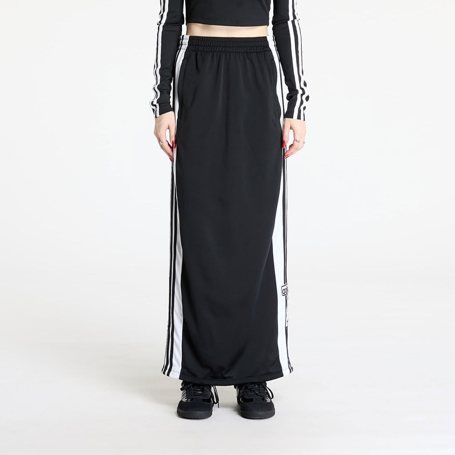 Nederdel adidas Originals Adibreak Maxi Long Black Skirt Sort | JD0923, 0