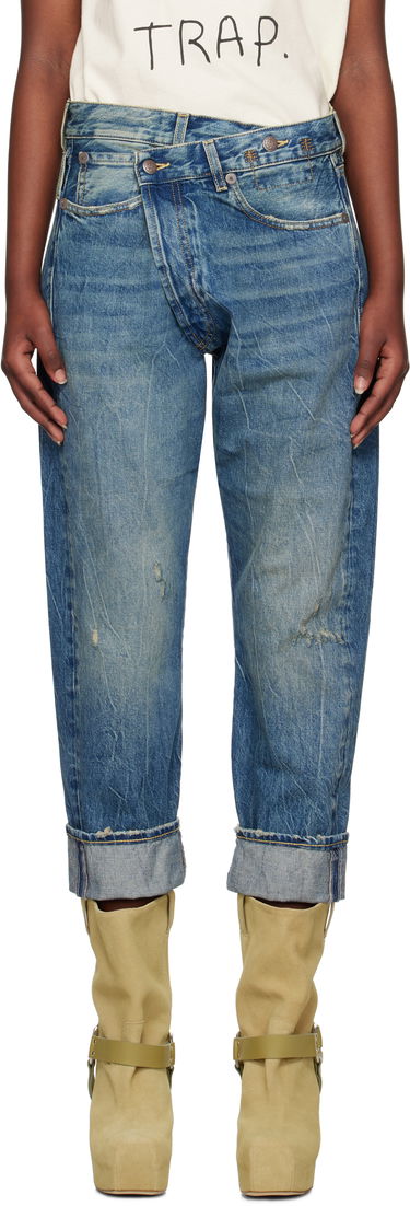 Jeans R13 R13 Crossover Jeans Blå | R13W2048-734, 0