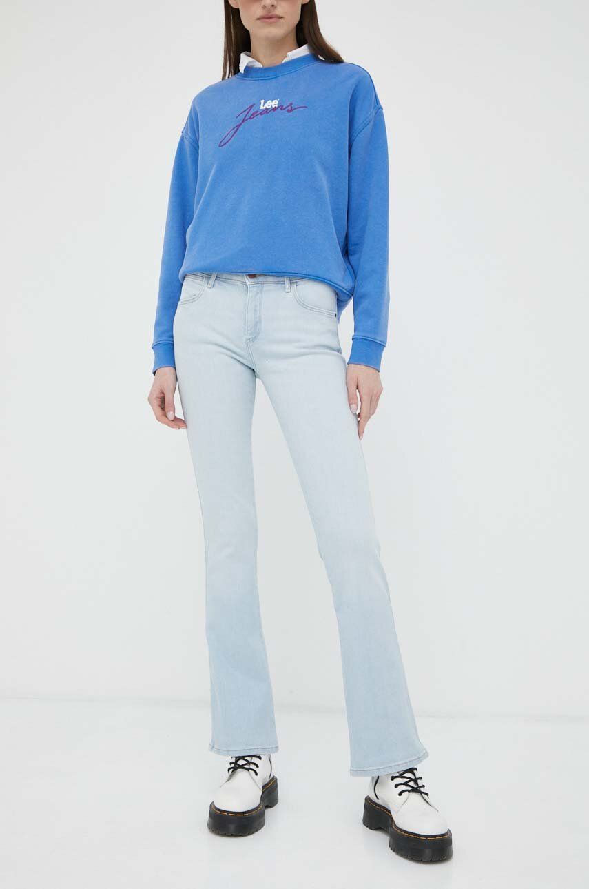 Jeans Wrangler Medium Waist Jeans Turkis | W28BXR37R, 0