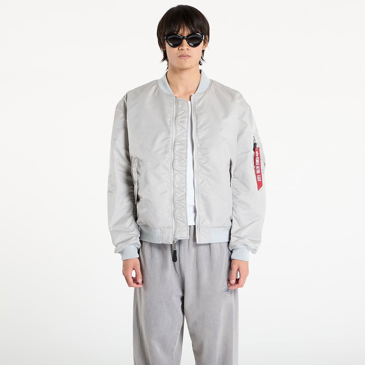 Bomberjakke Alpha Industries Alpha Industries MA-1 CS Bomber Jacket Grå | 136136-666, 0