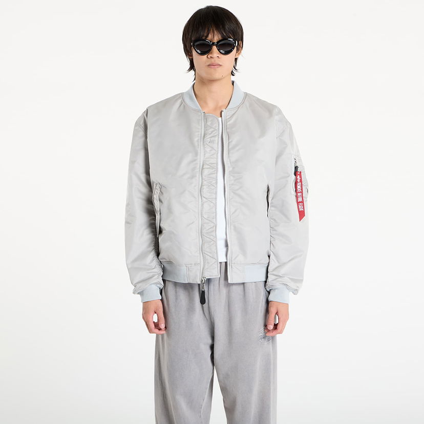 Bomberjakke Alpha Industries Alpha Industries MA-1 CS Bomber Jacket Grå | 136136-666