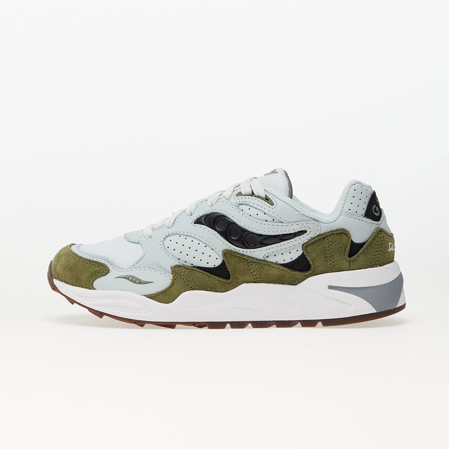 Sneakers og sko Saucony Grid Shadow 2 Green/ Green Grøn | S70773-1, 0