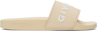 Tilbehør Givenchy Givenchy Embossed Pool Slides Beige | BE3076E1KU270, 0