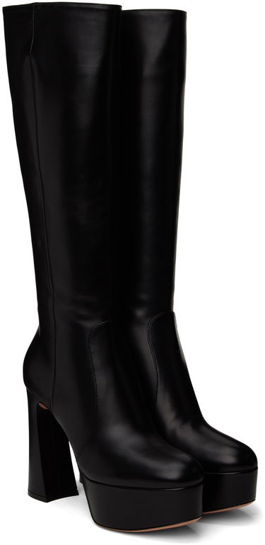 Tøj Gianvito Rossi Gianvito Rossi Platform Boots Sort | G80267.70RIC.NAP, 3