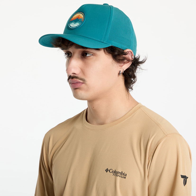 Kasket Columbia Columbia Mountaincap™ 3D Stretch Snap Back Cap Turkis | 2105091364