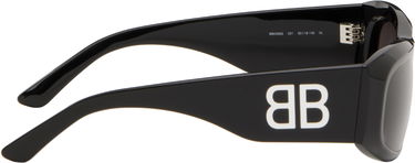 Solbriller Balenciaga Signature Square Sunglasses Sort | BB0395S-001, 1