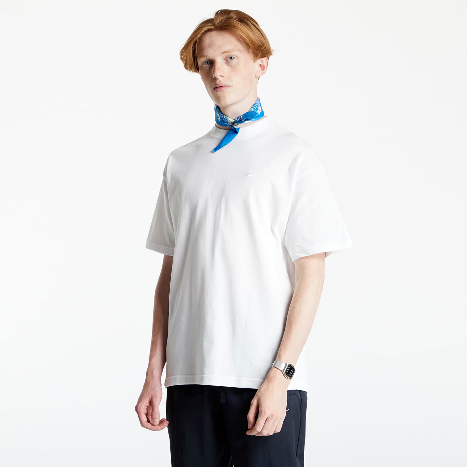 T-shirt Nike Lab Men's NRG Solo Swoosh Hvid | CV0559-121, 1
