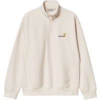 Sweatshirt Carhartt WIP Half Zip American Script Beige | I027014.05XX, 0