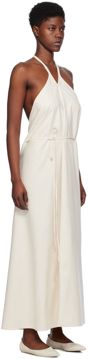 Kjole Baserange Halterneck Maxi Dress Hvid | DRMA-WS-SP24, 1