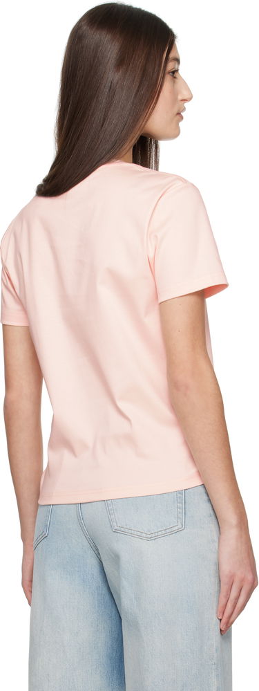 T-shirt LANVIN Lanvin Embroidered T-Shirt Lyserød | RW-TS0030-J134-P25, 2
