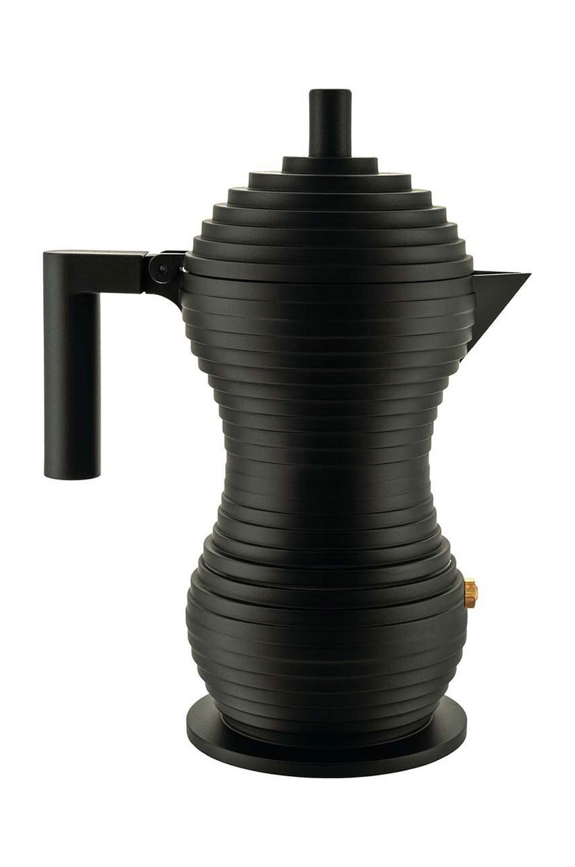Home decor Alessi Pulcina Stovetop Espresso Maker - 3cup Sort | MDL02.3.BB