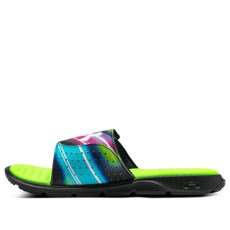 Sneakers og sko Under Armour Ignite Pro Graphic Strap Slide Sort | 3026024-002, 0