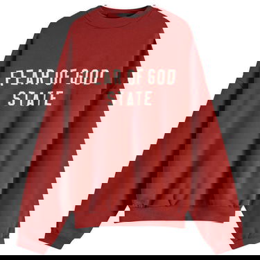 Sweatshirt Fear of God Heavy Fleece Crew Sweat by Fear of God ESSENTIALS Rød | 192BT246236F, 1