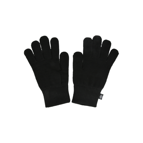 Handsker Umbro Knitted Gloves Sort | UME233M401-01, 0