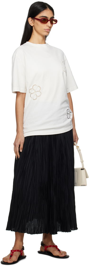 Nederdel MSGM MSGM Pleated Midi Skirt Sort | 3841MDD29P 257264, 3