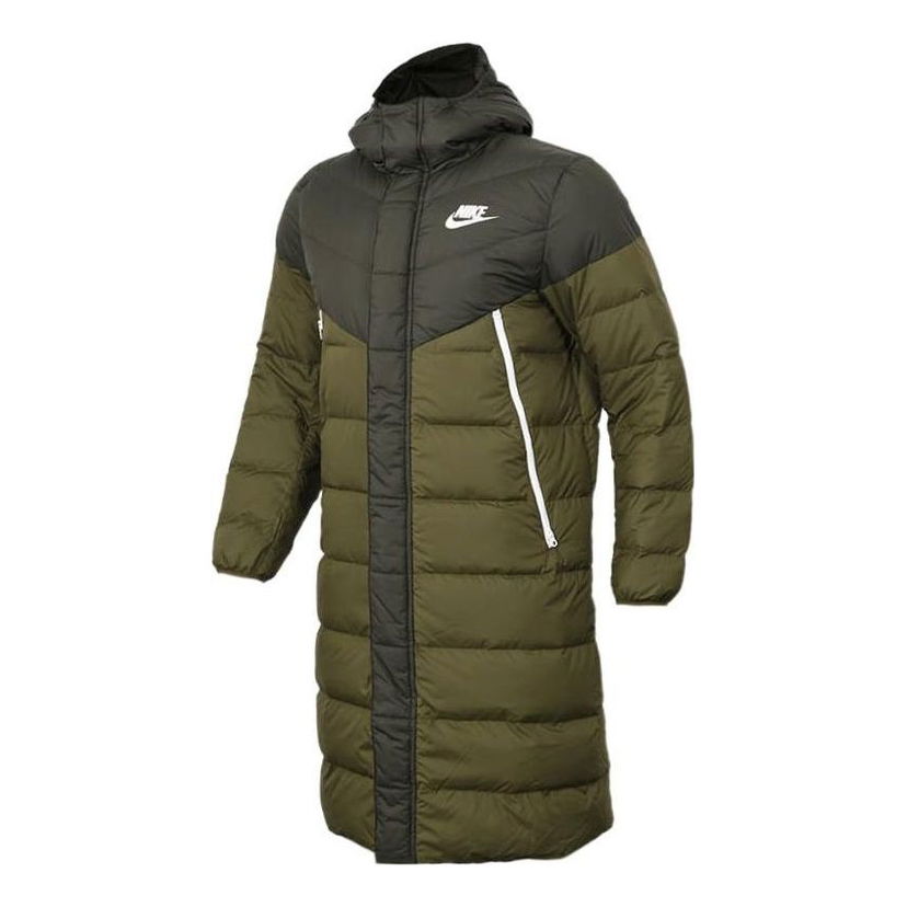 Parka Nike Nike Puffer Hooded Coat Grøn | AA8854-355
