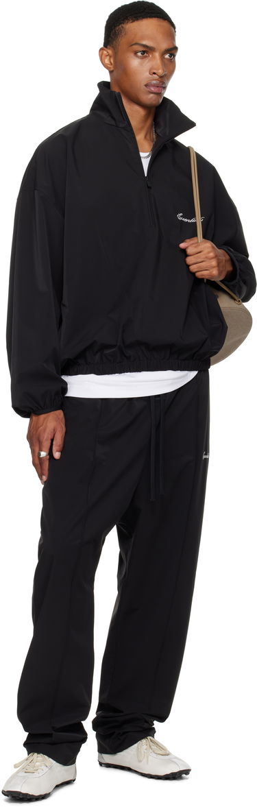 Jakke Fear of God ESSENTIALS Sporty Half-Zip Jacket Sort | 202SP256720F, 3