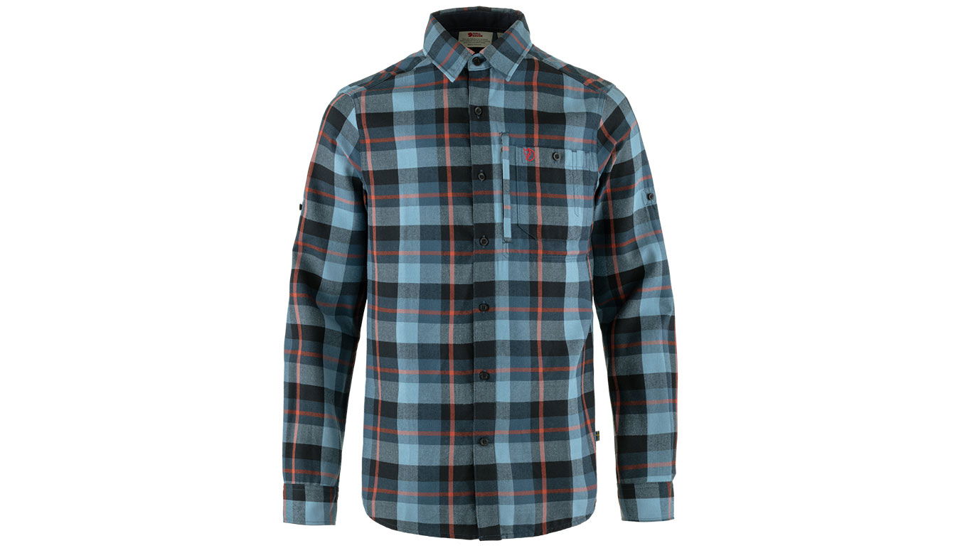 Skjorte FJÄLLRÄVEN Fjällglim Plaid Long-Sleeve Shirt Flerfarvet | F81380-534-543, 0
