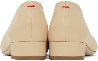 Tøj Aeyde Aeyde Delia Leather Ballerina Flats Beige | A11-FL-GLVR25BL18-FW24-957-007, 1