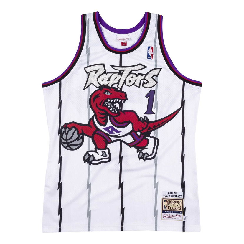 Jersey Mitchell & Ness NBA Toronto Raptors 1998-99 'Tracy McGrady' Jersey Hvid | AJY4CP19178-TRAWHIT98TMC