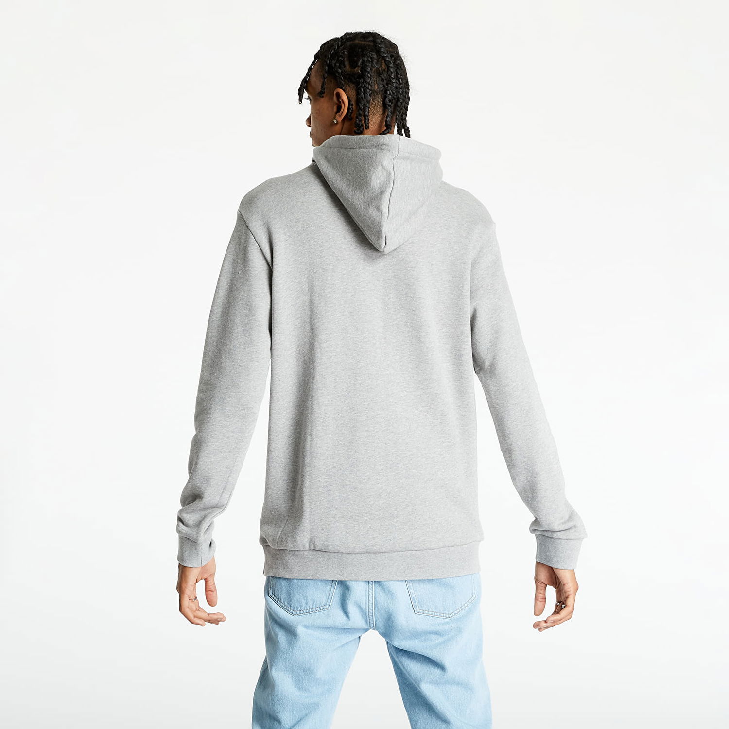 Sweatshirt adidas Originals Adicolor Classics Trefoil Hoodie Grå | H06669, 1