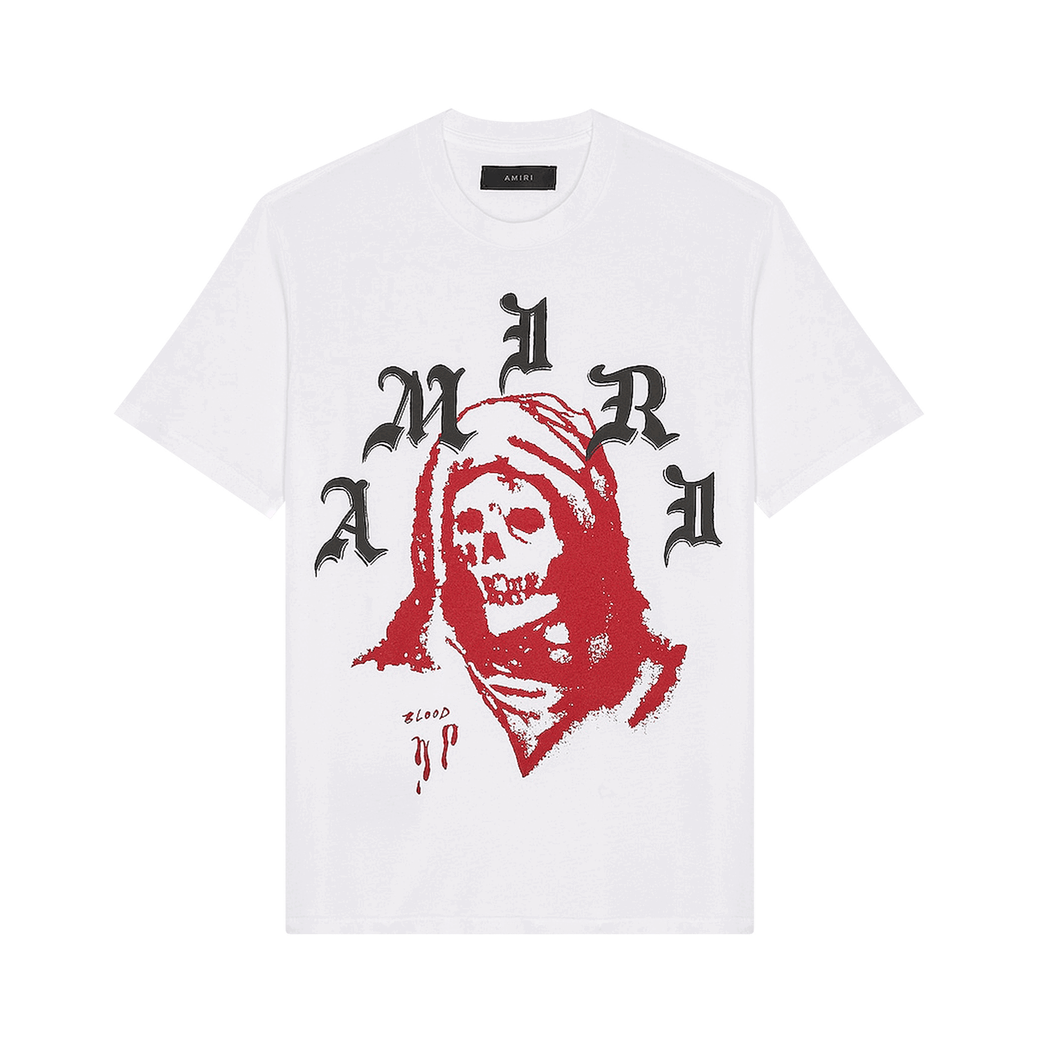 T-shirt AMIRI Wes Lang Solar Kings Tee Hvid | AW22MJG005 100 WHIT, 0