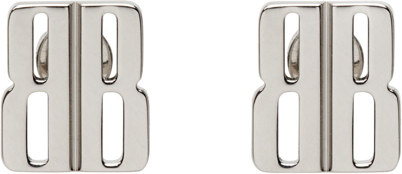 Øreringe Balenciaga Balenciaga Nano XS Stud Earrings Metalisk | 831948TZ99S