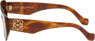 Solbriller Loewe Loewe Small Butterfly Screen Sunglasses Brun | LW40160IM5153V 840126861174, 2