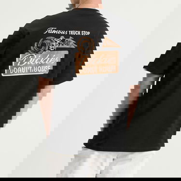 T-shirt Dickies Donut House T-Shirt, Size Large Sort | DK0A87QNBLK1, 3