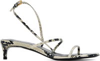 Loop Kitten Heel Sandals