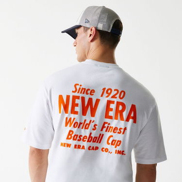 T-shirt New Era New Era Finest Graphic Tee Hvid | 60684381, 5