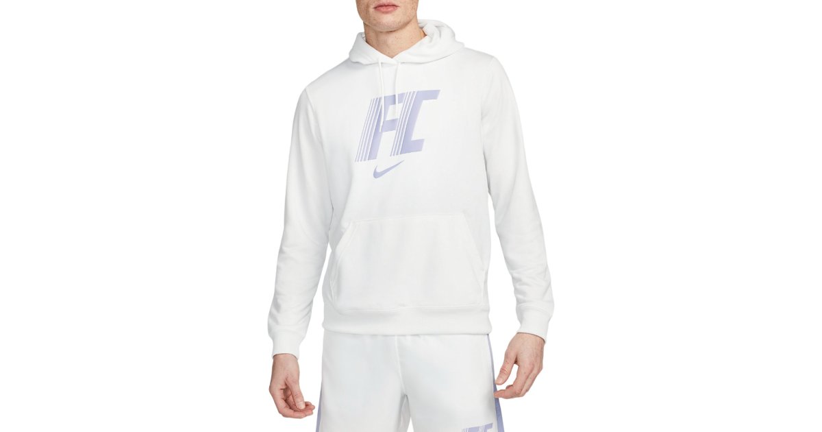 Sweatshirt Nike Dri-FIT FC Fleece Hoodie Hvid | dv9757-121, 1