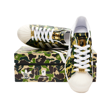 Sneakers og sko adidas Originals BAPE x Superstar 80s "ABC Camo" Grøn | GZ8981, 2