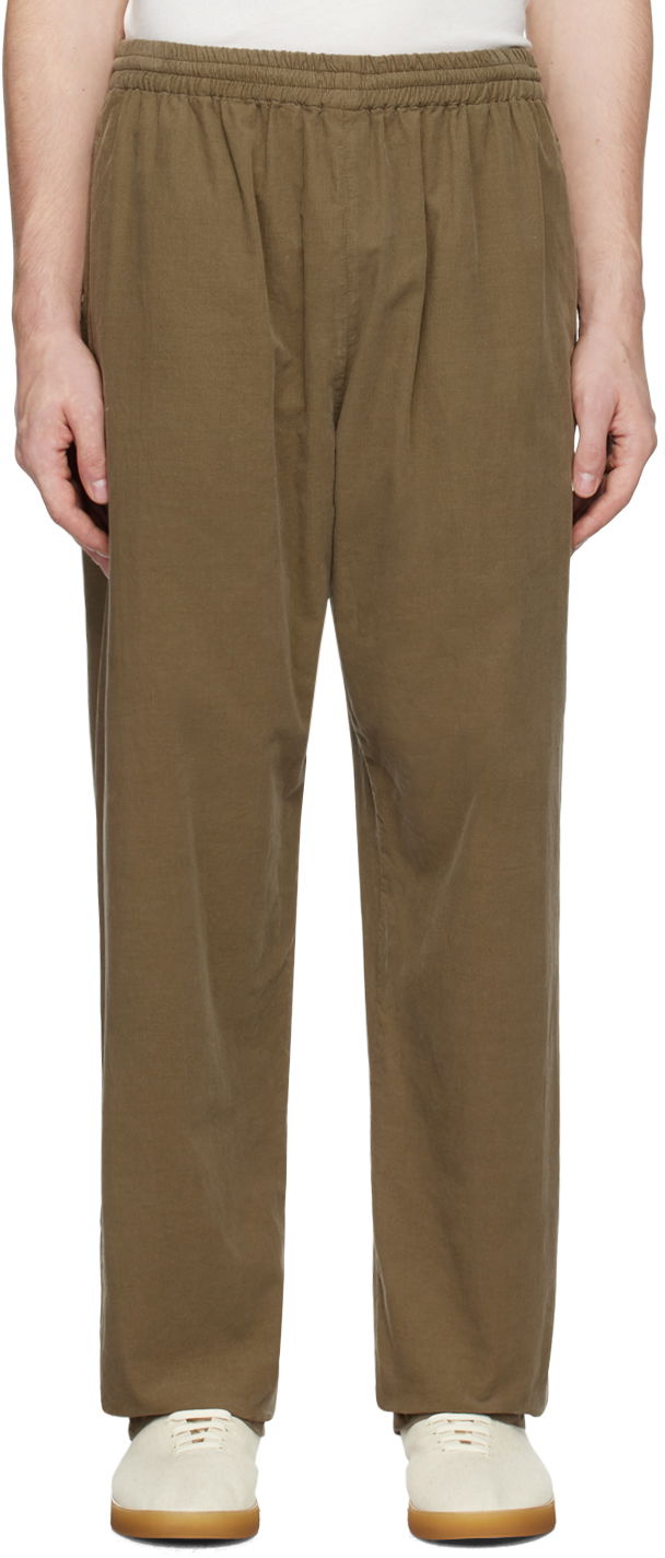 Joggingbukser The Row The Row Ando Trousers Brun | 688-W2963