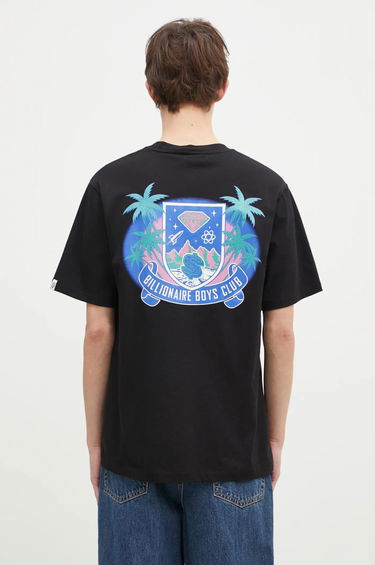 T-shirt BILLIONAIRE BOYS CLUB Billionaire Boys Club Tropical Crest T-Shirt Sort | B24461, 2