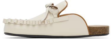 Tøj JW Anderson JW Anderson Ruffle Slip-on Loafers Hvid | LF0068-LA0323, 2