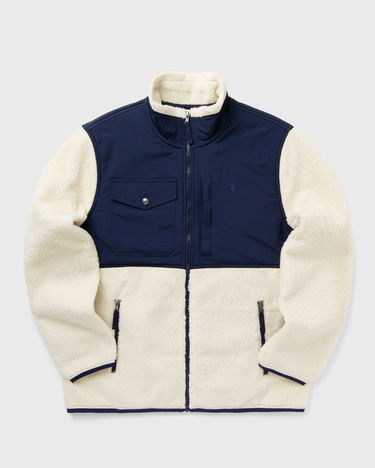 Sweatshirt Polo by Ralph Lauren Men's Half-Zip Fleece Jacket Beige | 710850412019, 0